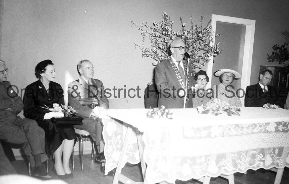 Civic reception for General Pollard at Legacy House