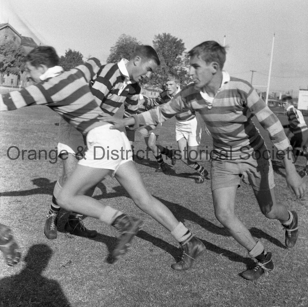 High School football team training for Astley Cup