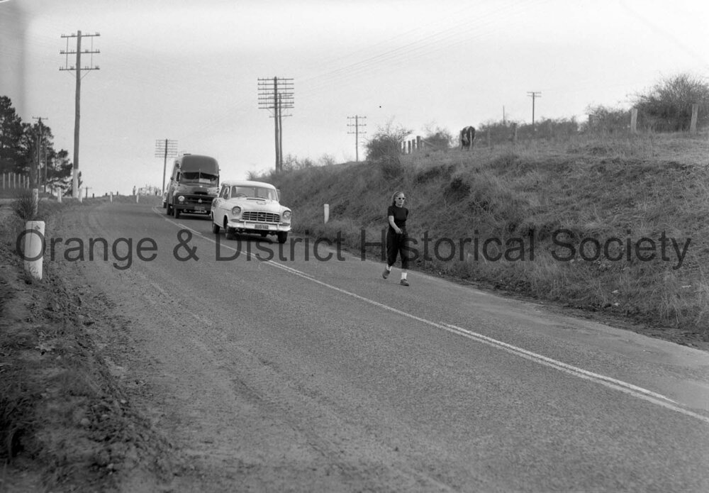 Marathon walker Dr Barbara Moore