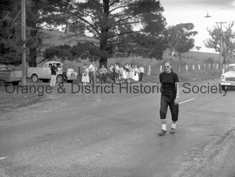 Marathon walker Dr Barbara Moore