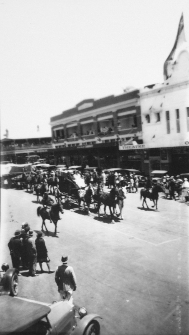Procession, Summer Street, Orange, NSW