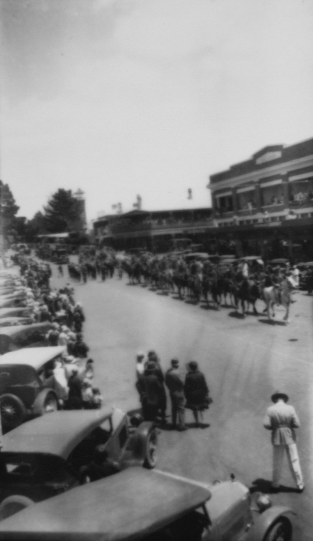 Procession, Summer Street, Orange, NSW