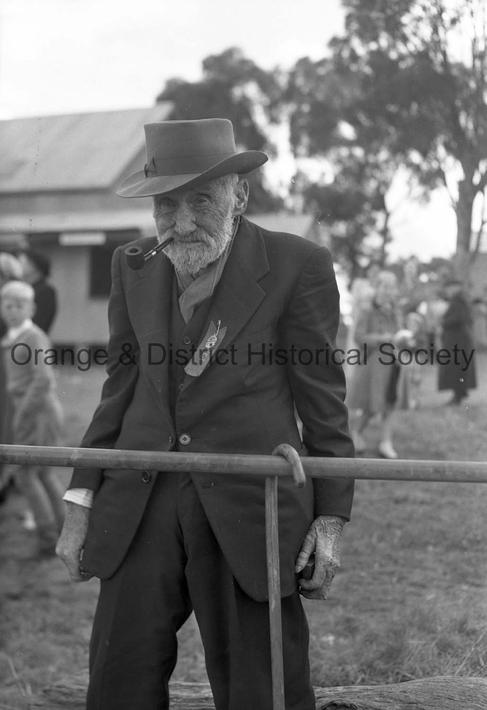 Mr H Angus at Manildra Show
