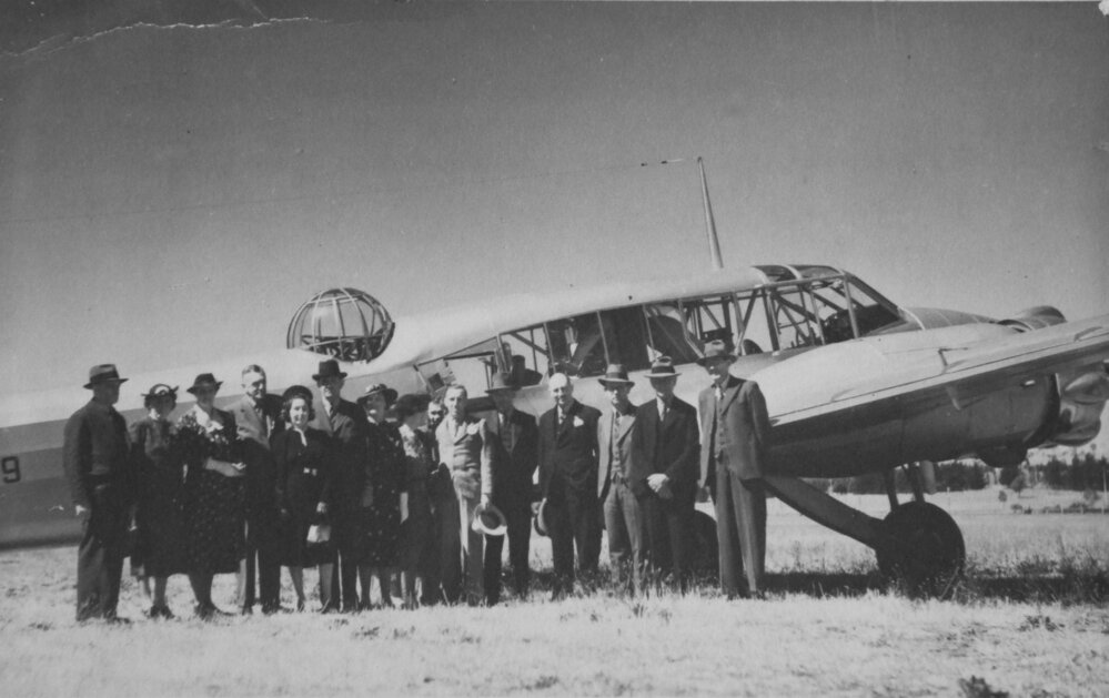 Official opening of Orange Aerodrome, Orange, NSW