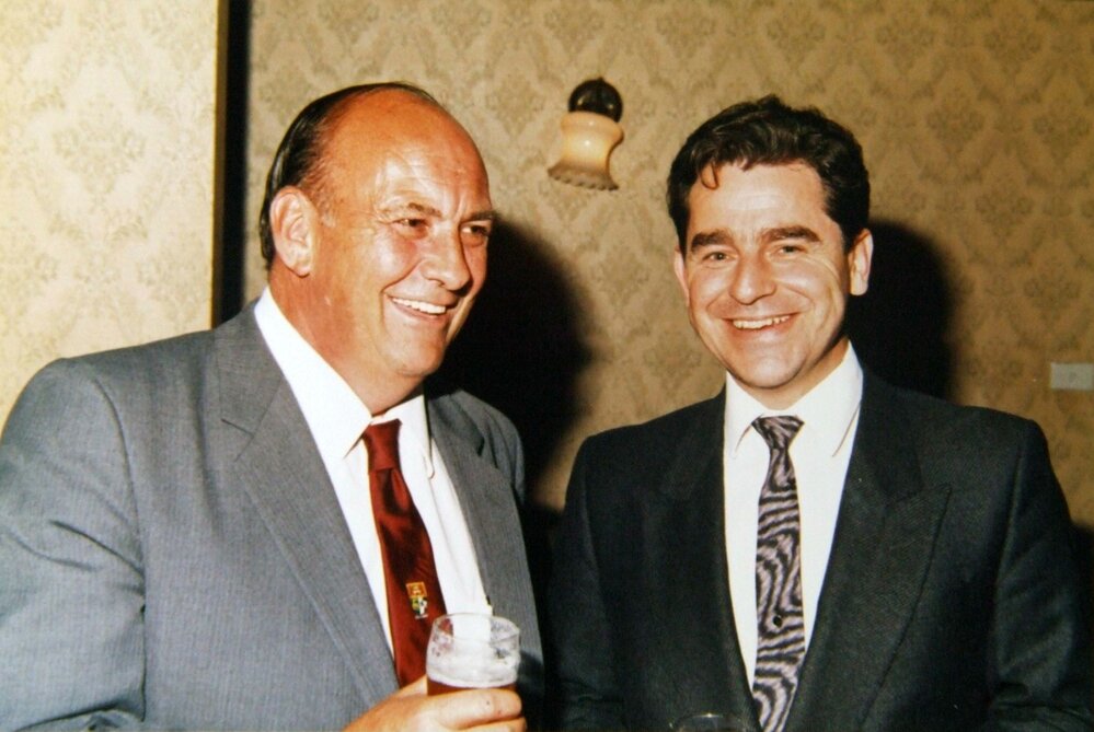 Orange City Council Mayor Tim Sullivan and Peter O'Neill, Orange, NSW