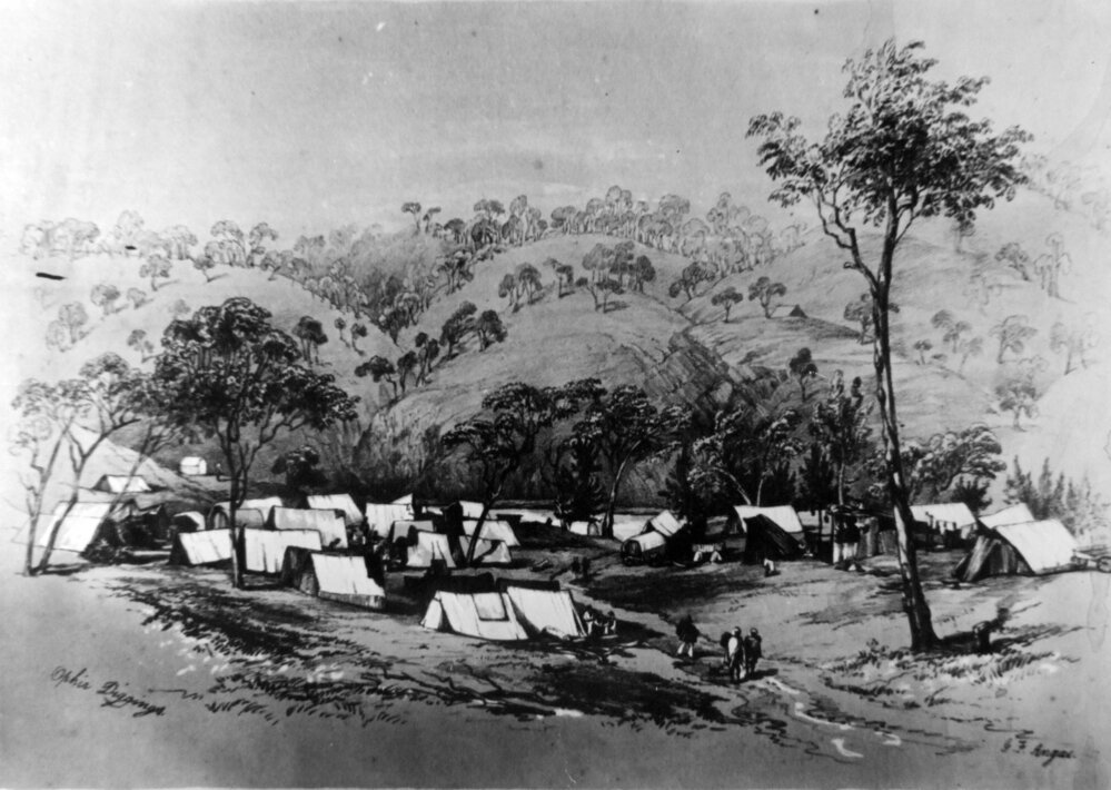 Ophir gold diggings, NSW