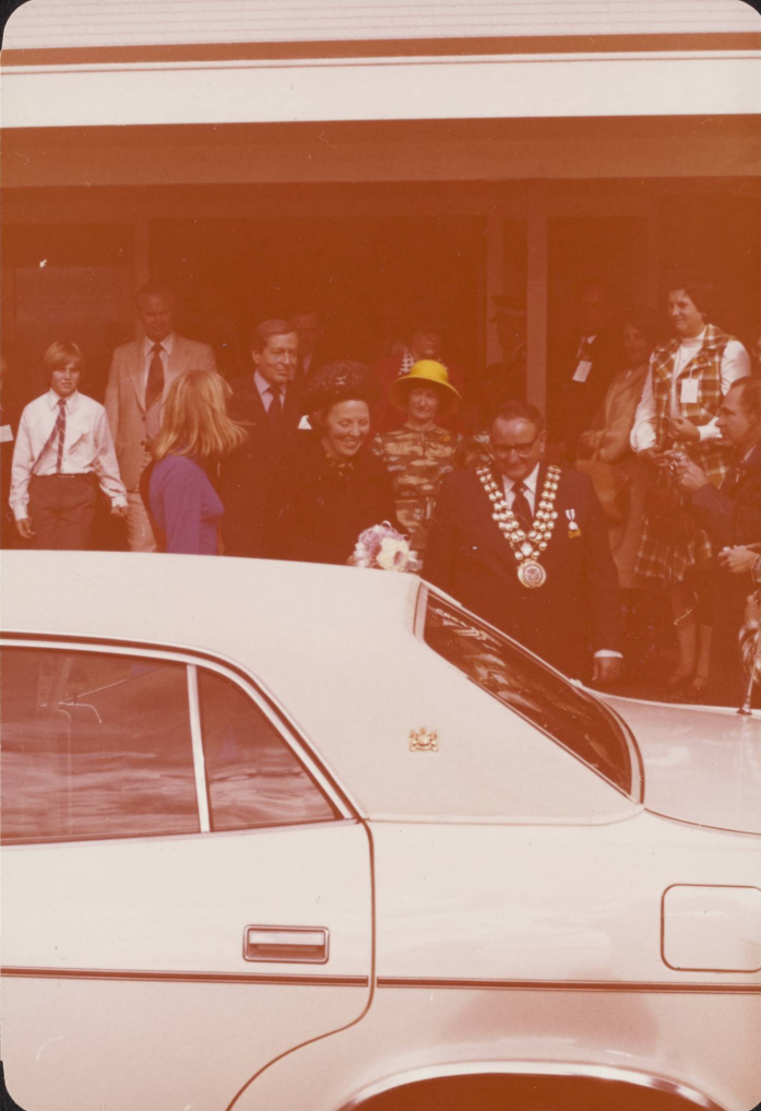 Her Royal Highness Princess Beatrix and His Royal Highness Prince Claus of the Netherlands visit to Orange 1 June 1978