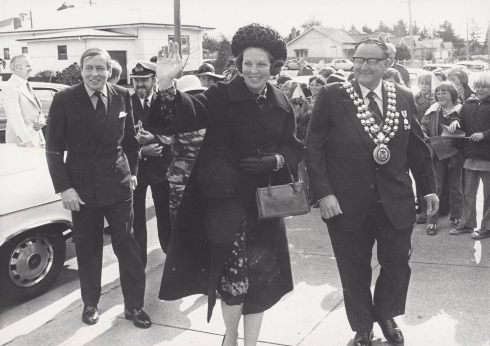 Her Royal Highness Princess Beatrix and His Royal Highness Prince Claus of the Netherlands visit to Orange 1 June 1978
