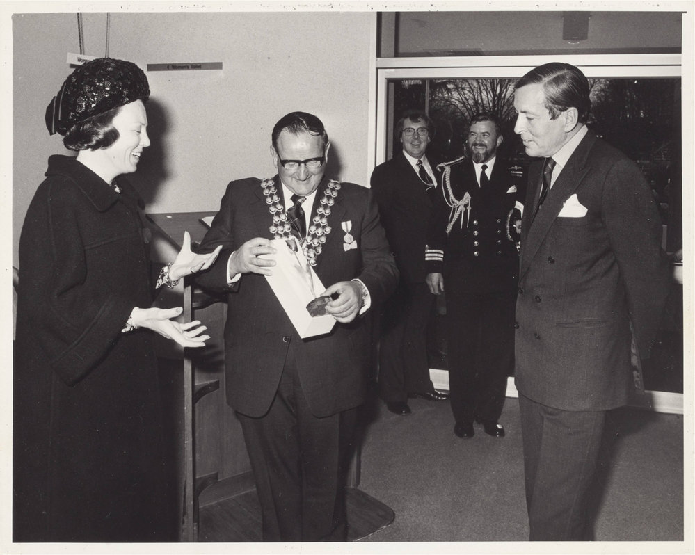 Her Royal Highness Princess Beatrix and His Royal Highness Prince Claus of the Netherlands visit to Orange 1 June 1978