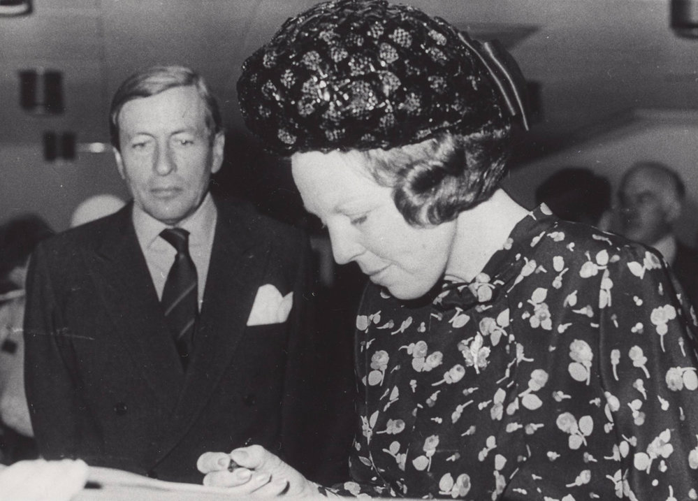 Her Royal Highness Princess Beatrix and His Royal Highness Prince Claus of the Netherlands visit to Orange 1 June 1978