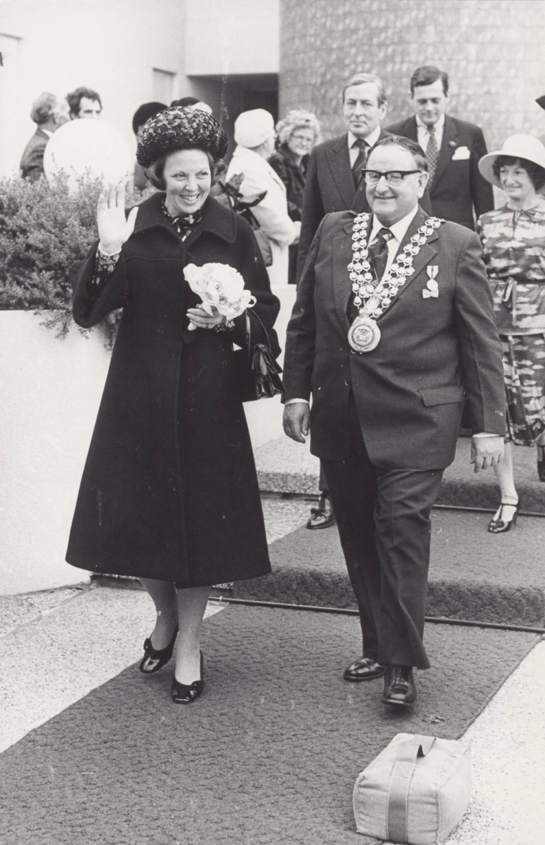 Her Royal Highness Princess Beatrix and His Royal Highness Prince Claus of the Netherlands visit to Orange 1 June 1978
