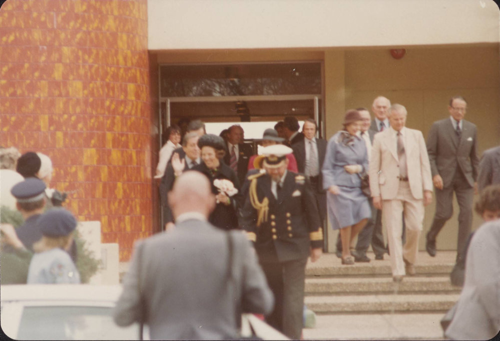 Her Royal Highness Princess Beatrix and His Royal Highness Prince Claus of the Netherlands visit to Orange 1 June 1978