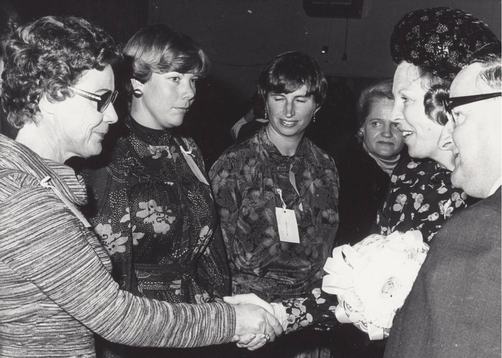 Her Royal Highness Princess Beatrix and His Royal Highness Prince Claus of the Netherlands visit to Orange 1 June 1978