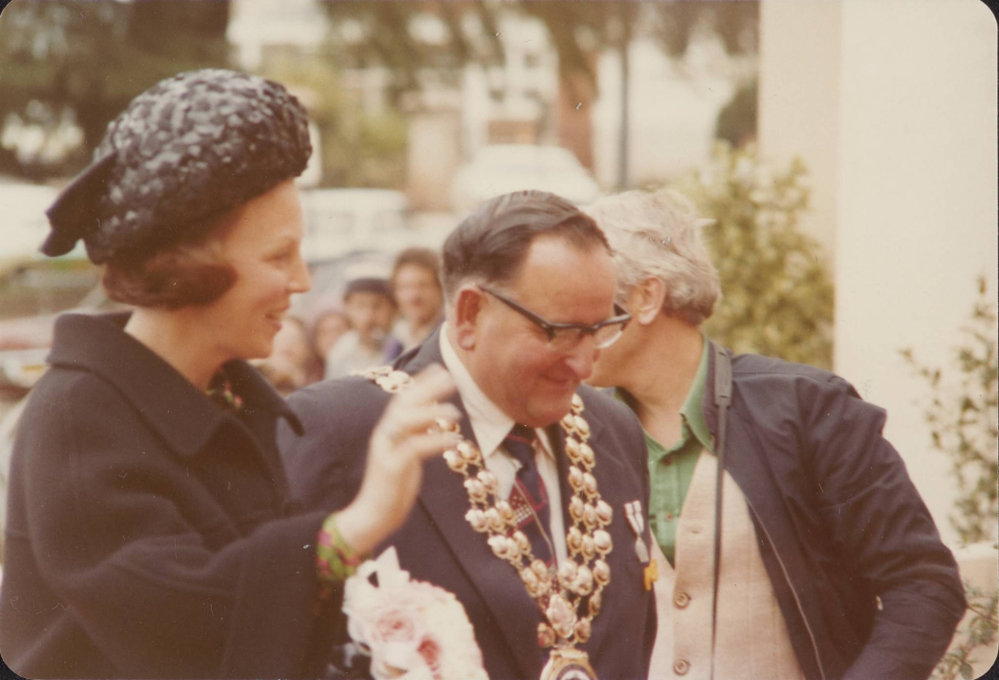 Her Royal Highness Princess Beatrix and His Royal Highness Prince Claus of the Netherlands visit to Orange 1 June 1978