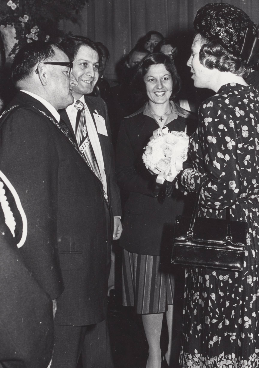 Her Royal Highness Princess Beatrix and His Royal Highness Prince Claus of the Netherlands visit to Orange 1 June 1978