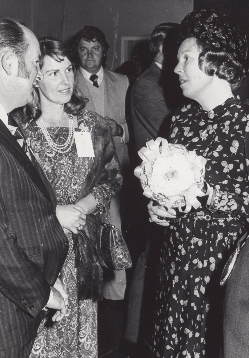 Her Royal Highness Princess Beatrix and His Royal Highness Prince Claus of the Netherlands visit to Orange 1 June 1978