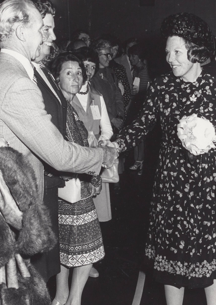 Her Royal Highness Princess Beatrix and His Royal Highness Prince Claus of the Netherlands visit to Orange 1 June 1978