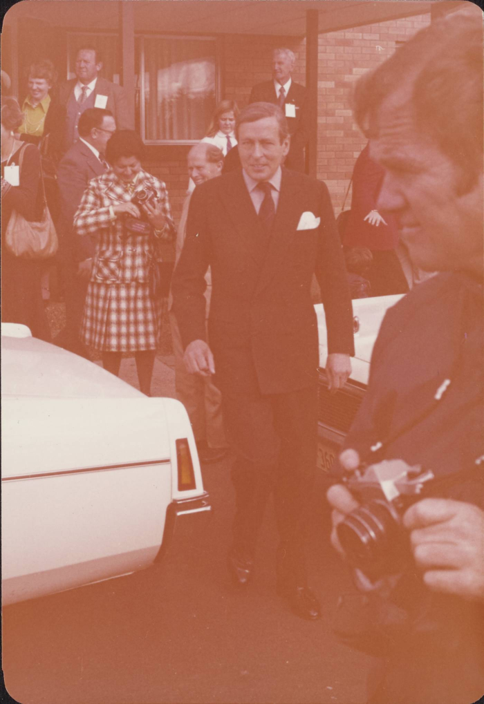 Her Royal Highness Princess Beatrix and His Royal Highness Prince Claus of the Netherlands visit to Orange 1 June 1978