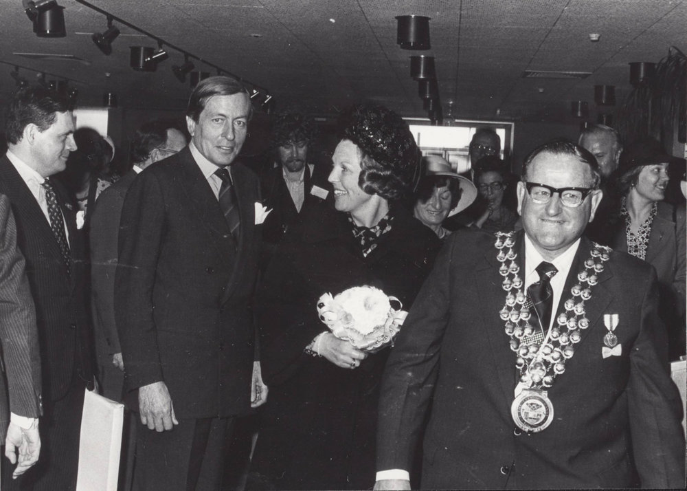 Her Royal Highness Princess Beatrix and His Royal Highness Prince Claus of the Netherlands visit to Orange 1 June 1978