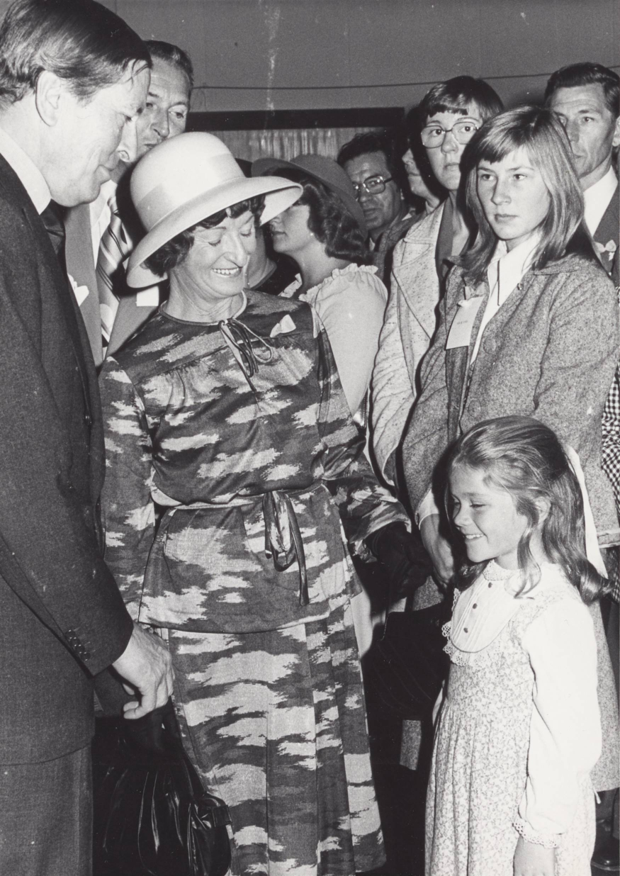 Her Royal Highness Princess Beatrix and His Royal Highness Prince Claus of the Netherlands visit to Orange 1 June 1978