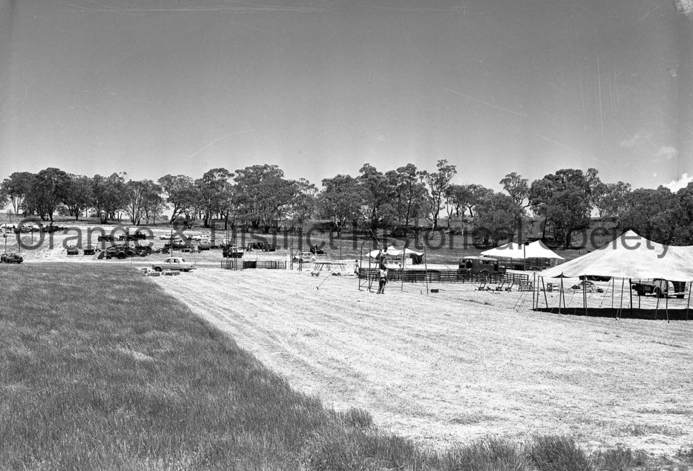 Equipment at Field Days site