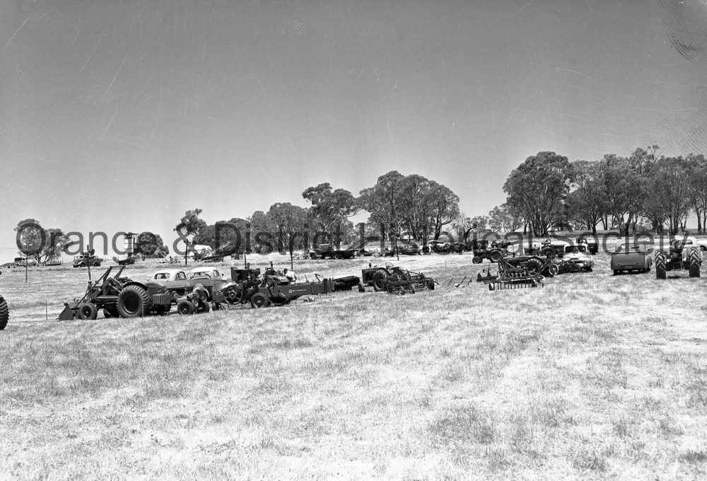 Equipment at Field Days site