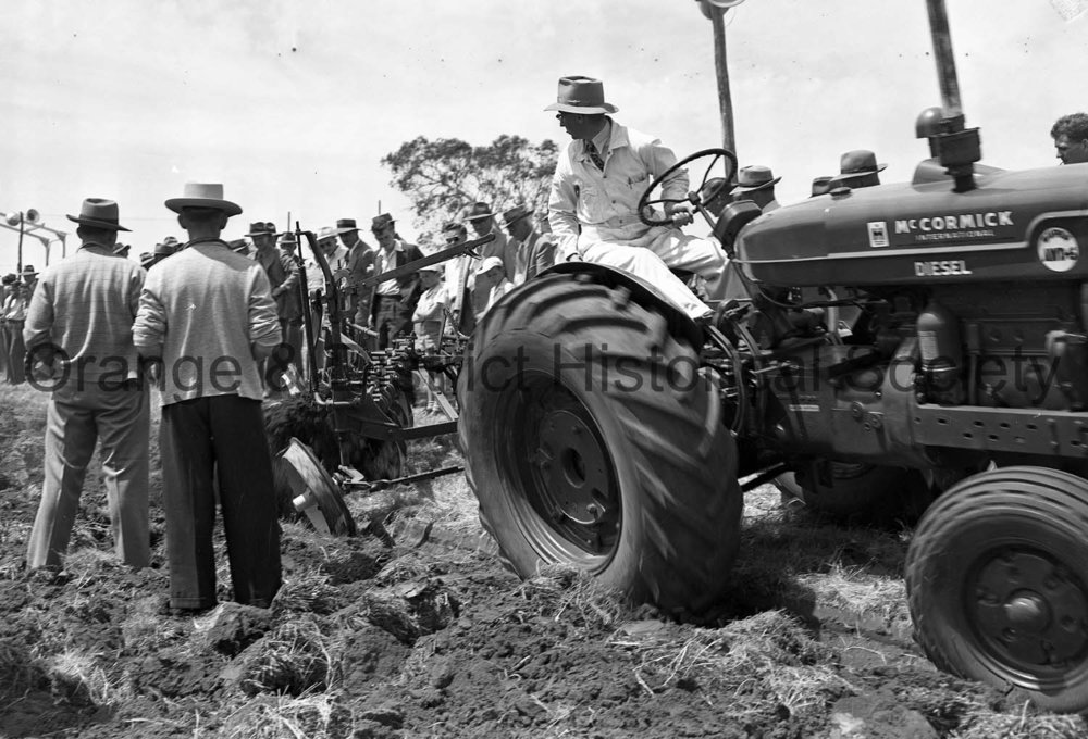 McCormick tractor at Field Days
