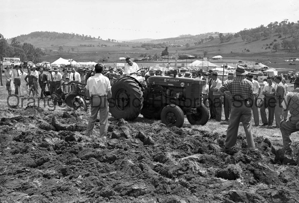 McCormick tractor at Field Days