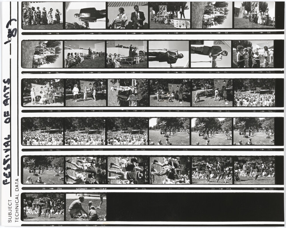 Proof Sheet Various Festival Locations