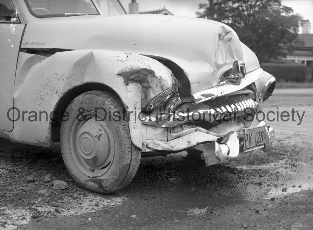 Cars after collision corner Summer|Sampson Street