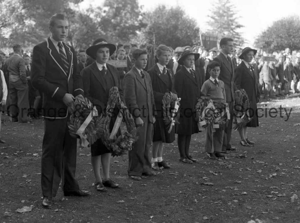 Secondary schools Anzac Day service
