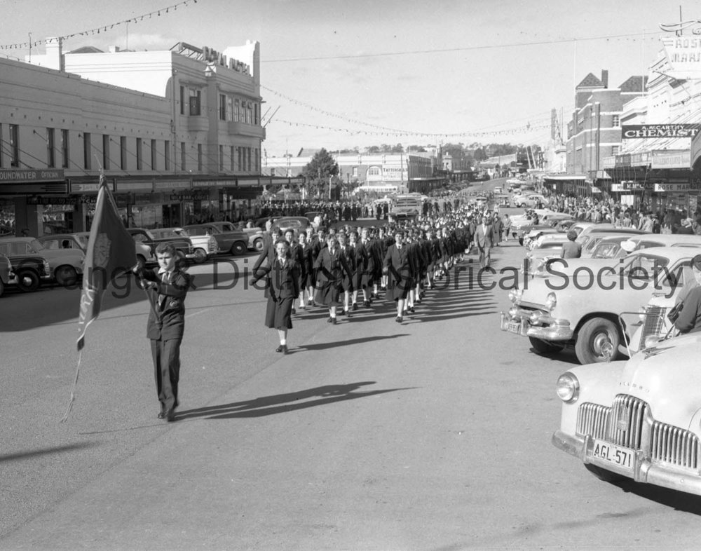 Secondary schools Anzac Day service