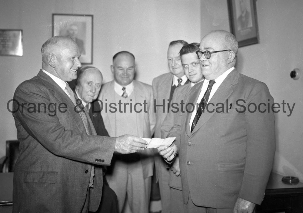 Donation to Orange Base Hospital