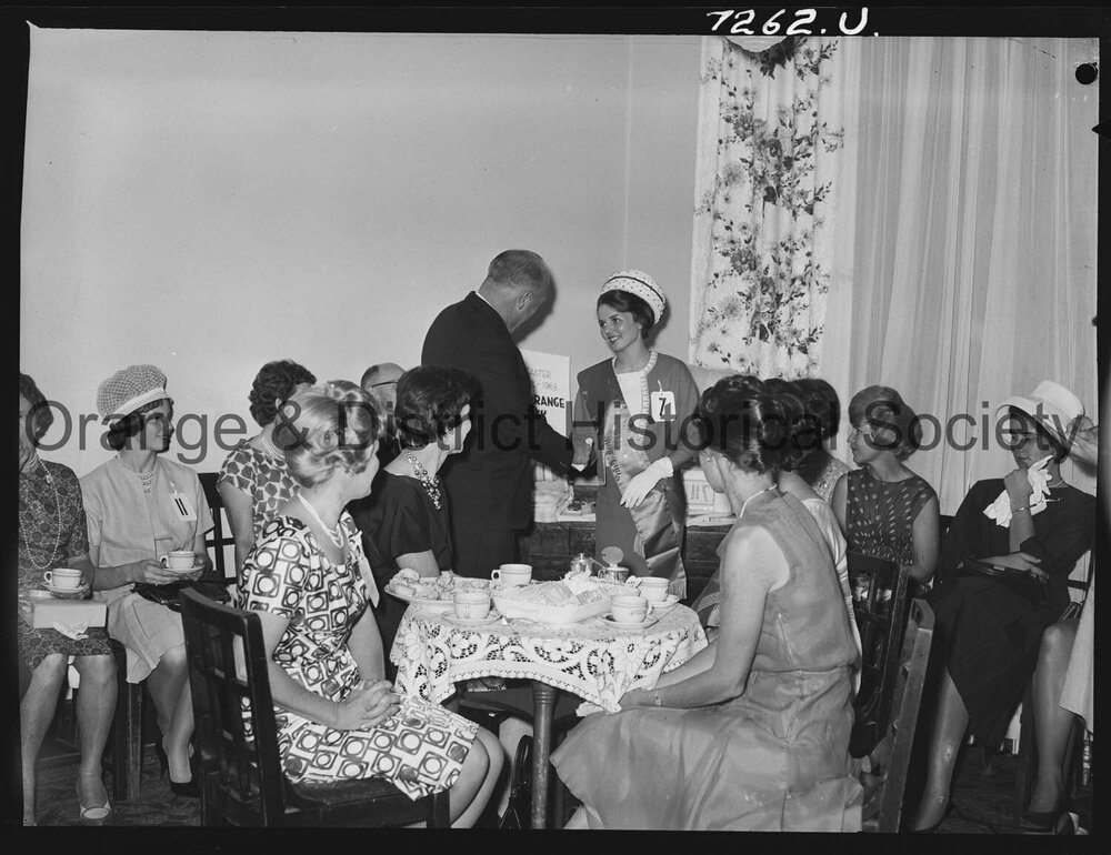 Judging of Miss Easter Showgirl entrants