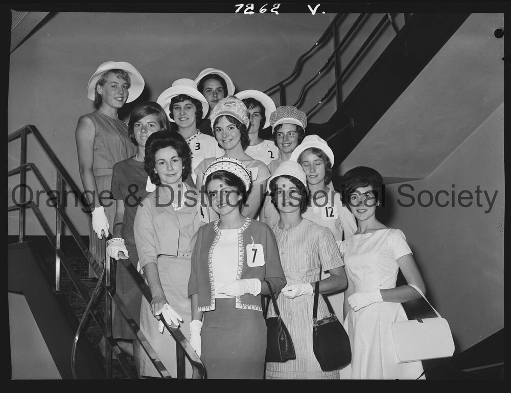 Judging of Miss Easter Showgirl entrants