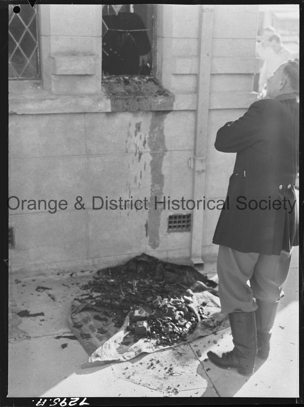 Fire at Congregational Church