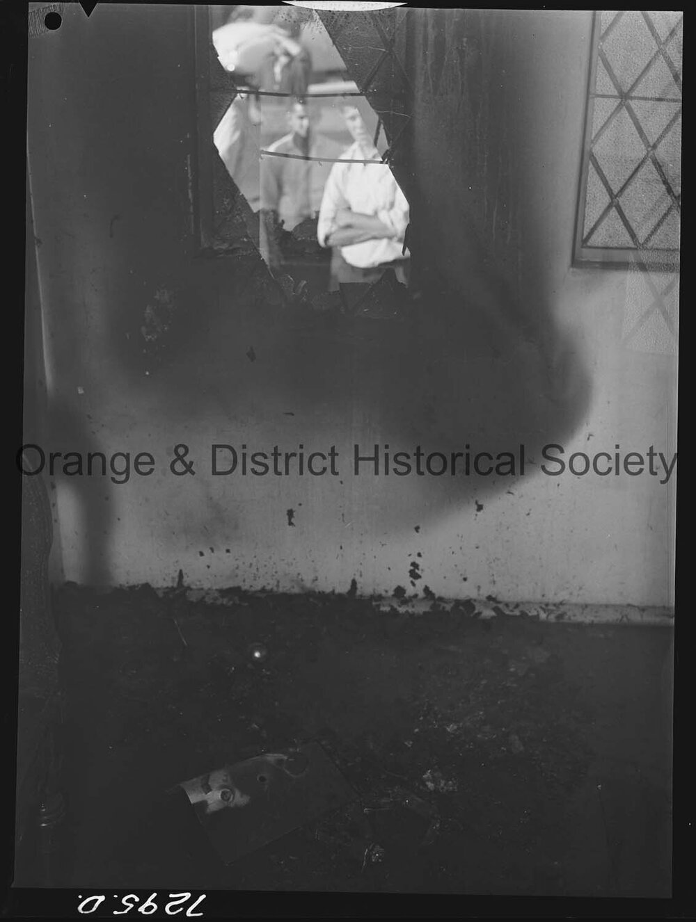 Fire at Congregational Church