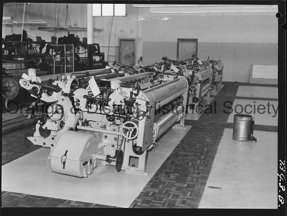 New machinery at Woollen Mills