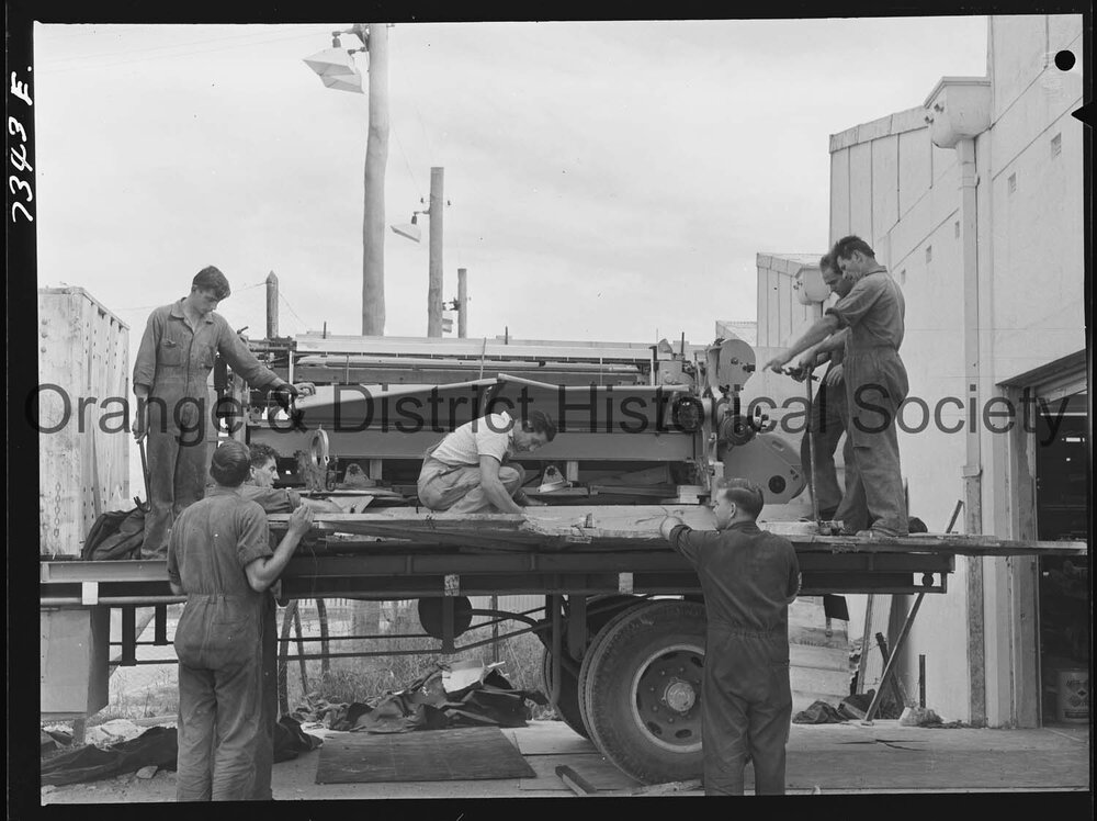 New machinery at Woollen Mills