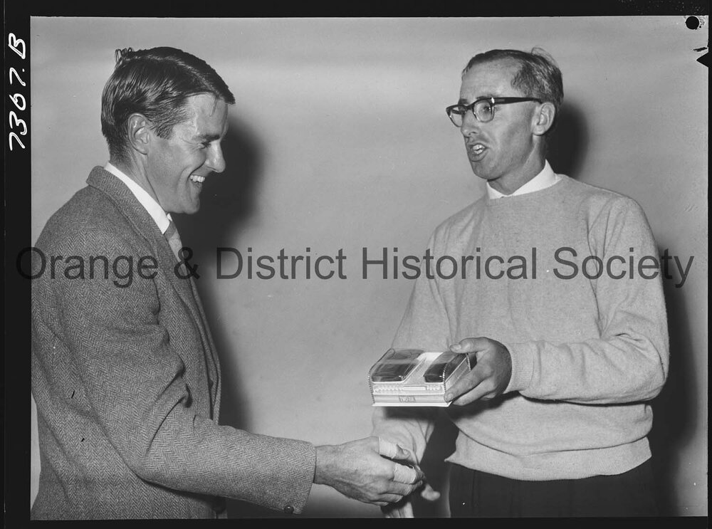 Squash championship presentations
