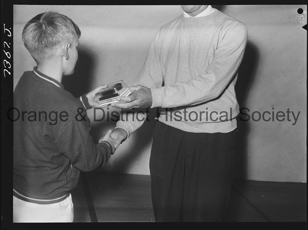 Squash championship presentations