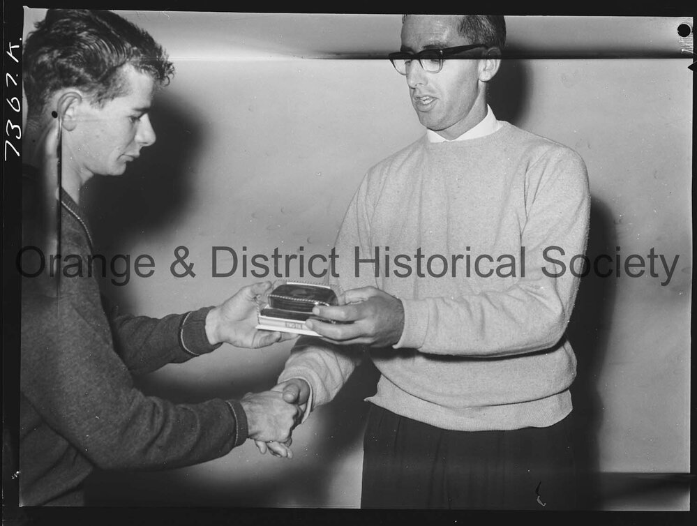 Squash championship presentations