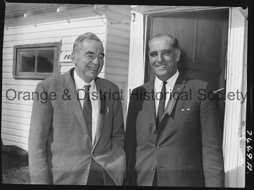 Mr H Stocker and Mr B Wilcox