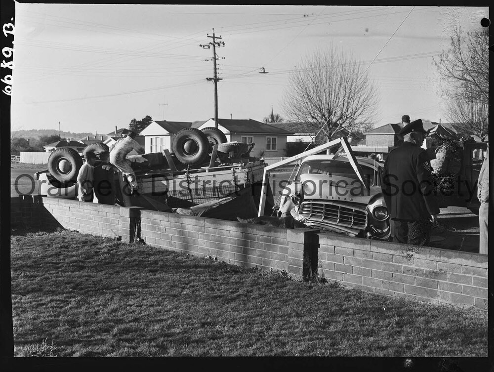 Collision at Prince and Hill Street intersection