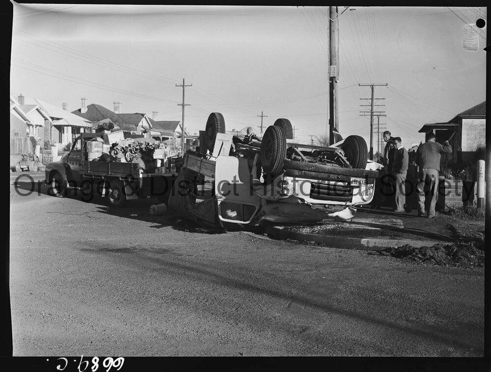 Collision at Prince and Hill Street intersection