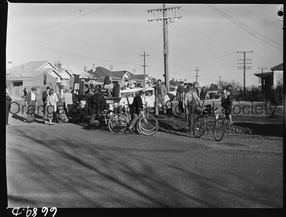 Collision at Prince and Hill Street intersection