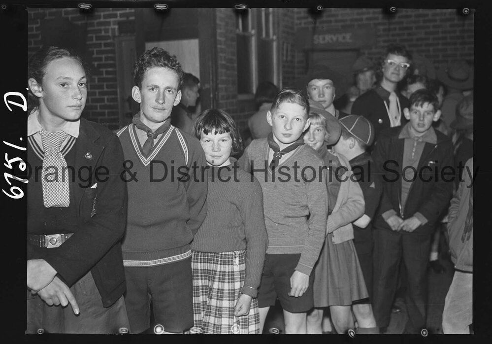 Girl guides and boy scouts