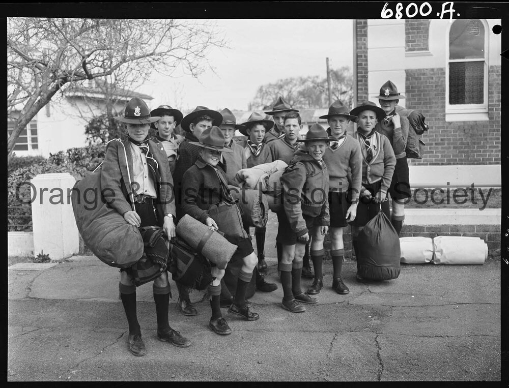Orange Scouts off to camp