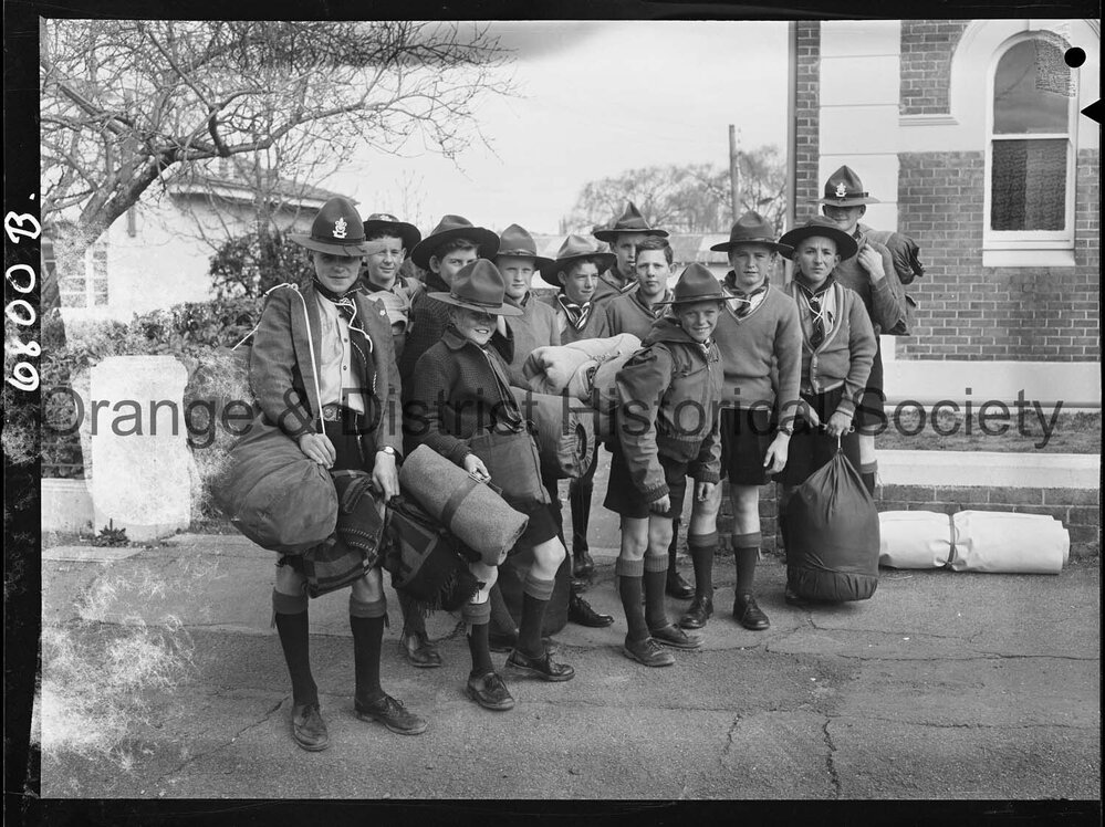 Orange Scouts off to camp