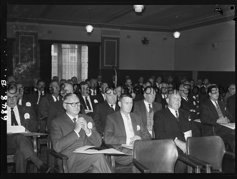 Delegates attending Decentralisation Conference at Hotel Canobolas